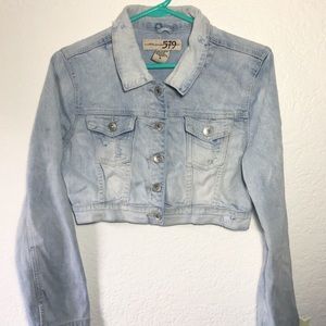 Cropped Jean Jacket